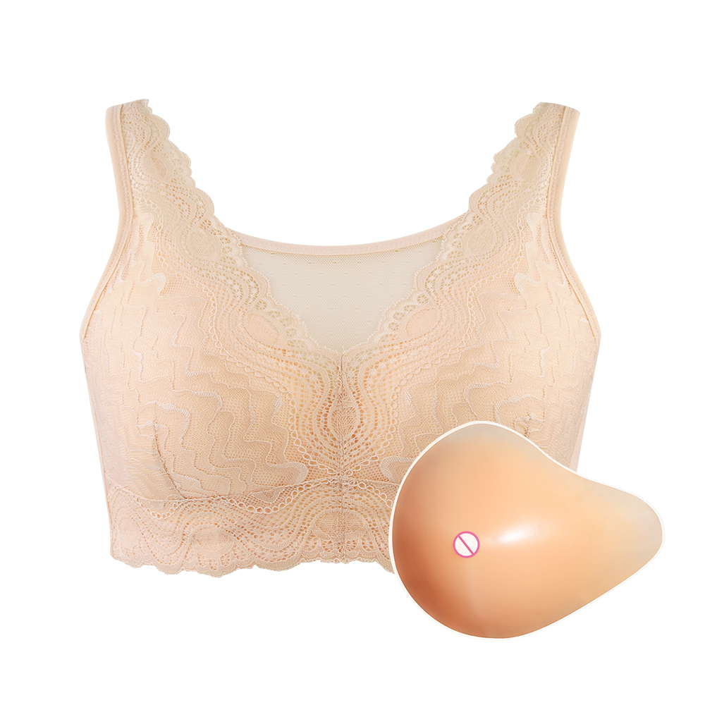 Mastectomy Bra Pocket - Biustonosz po mastektomii z sztucznym piersią,