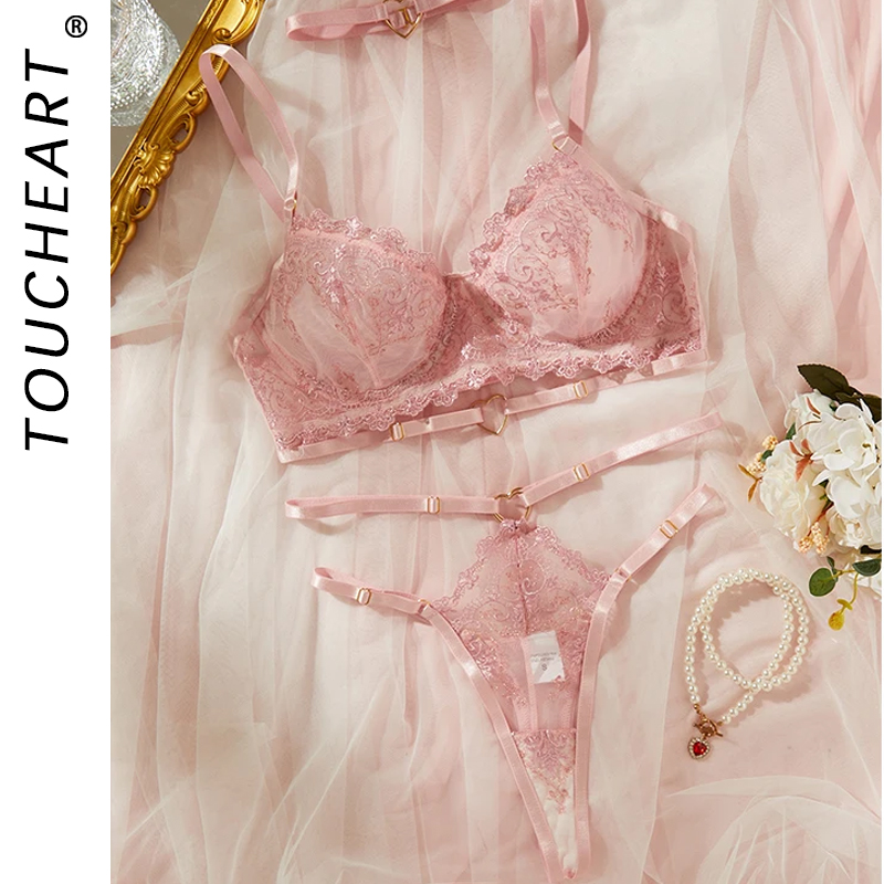 Underwire Bra Padded - Toucheart seksowna bielizna wygodna, ultracienka seksowna