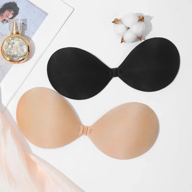 Backless Bra Sticky - 1/2/4 szt. Biustonosz damski niewidoczny push-up,