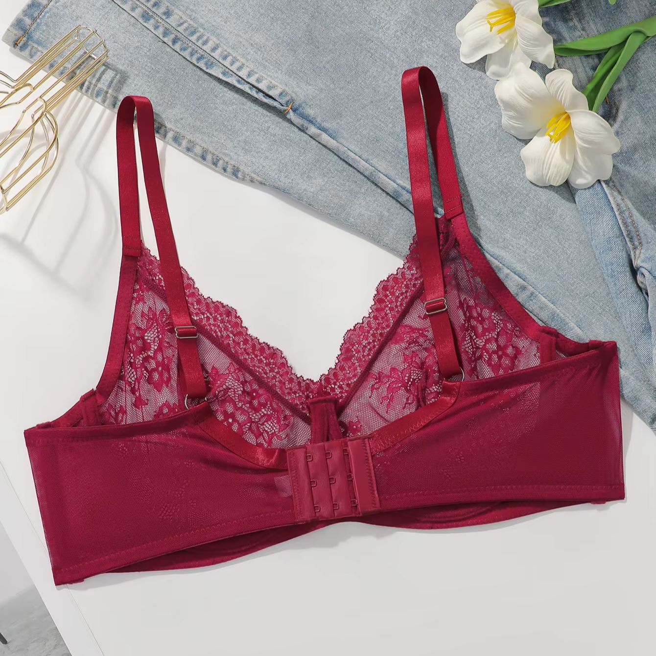 Damski biustonosz plus size, c – Full Coverage Bra recenzja i cena