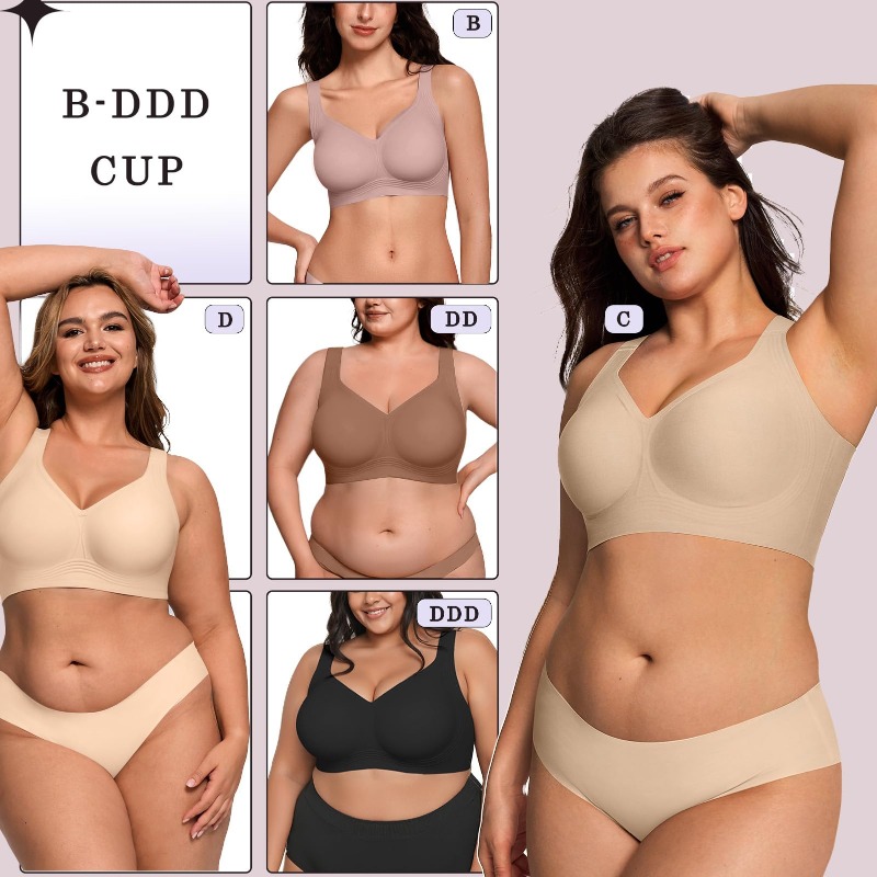 Biustonosz bez fiszbinów plus  – Minimizer Bra Women recenzja i cena