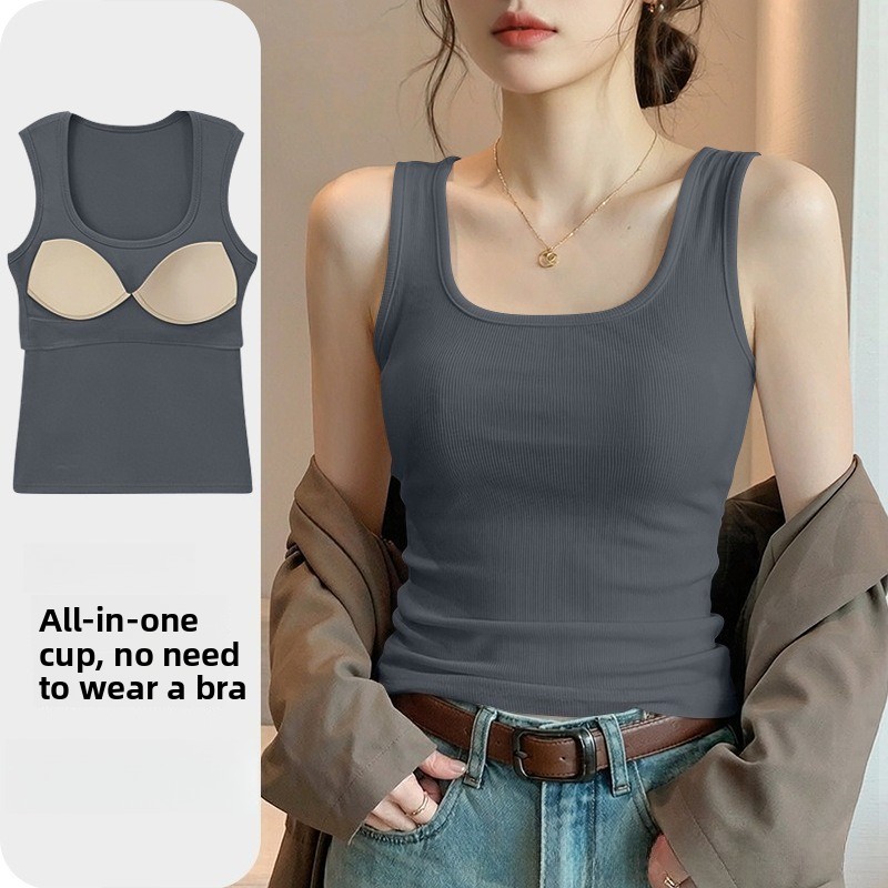 Nowa Bezszwowa Koszulka Tank T – T Shirt Bra Seamless recenzja i cena